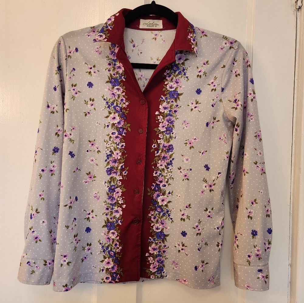 💜Vintage Lavender Blouse💜
